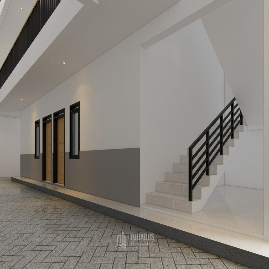 Lantai Minimalis Modern untuk Desain Rumah 2 Lantai Terbaik - Jasa