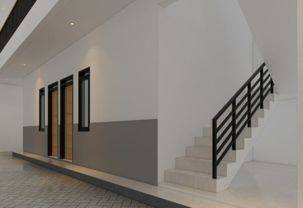 Lantai Minimalis Modern untuk Desain Rumah 2 Lantai Terbaik